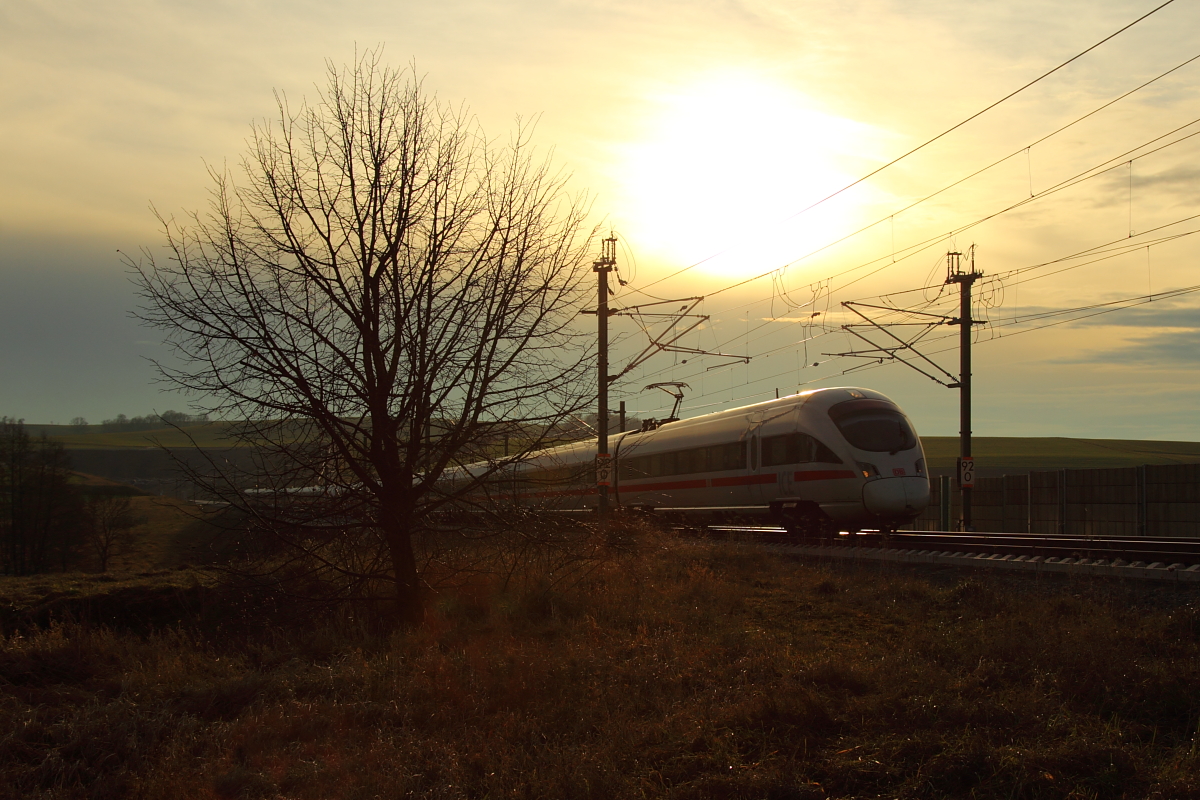 411 031-8  Trier  bei Altenbanz VDE 8.1 am 27.12.2017.