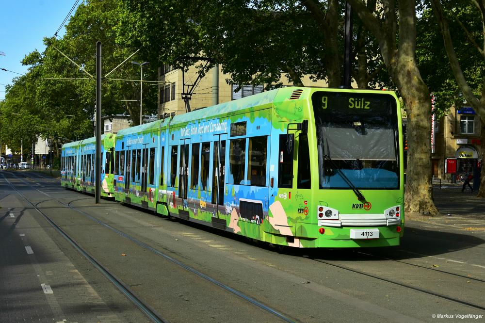 4114 und 4113 am Steinweg am 21.09.2019.