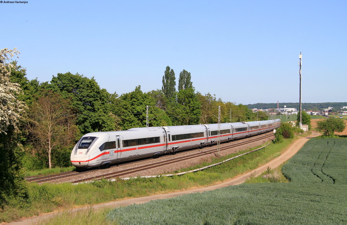 412 047-2 als ICE 514 (Stuttgart Hbf-Hamburg Altona) bei Ellental 7.5.20