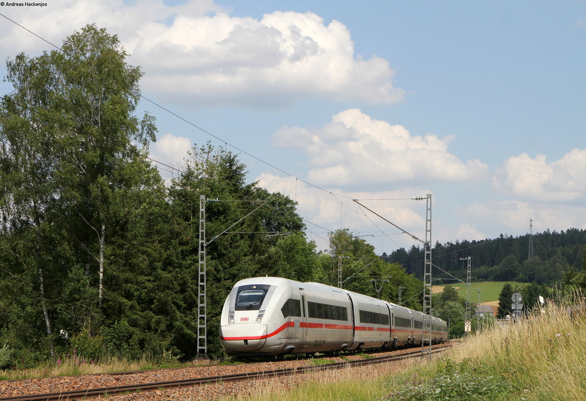 412 201-6 als Mess LPFT 92279 (Villingen(Schww) – Haslach) bei St.Georgen 18.7.19