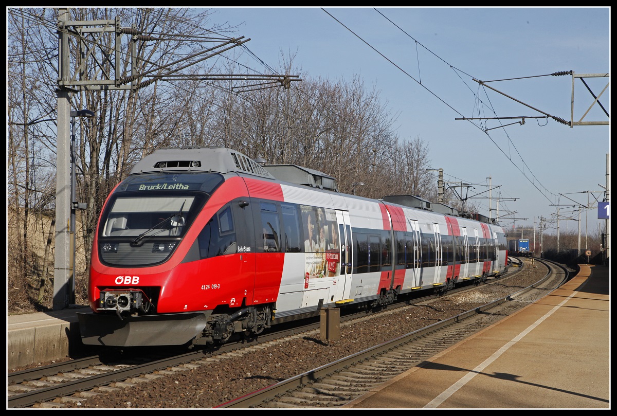 4124 019 in Lanzedorf - Rannersdorf am 27.02.2019.