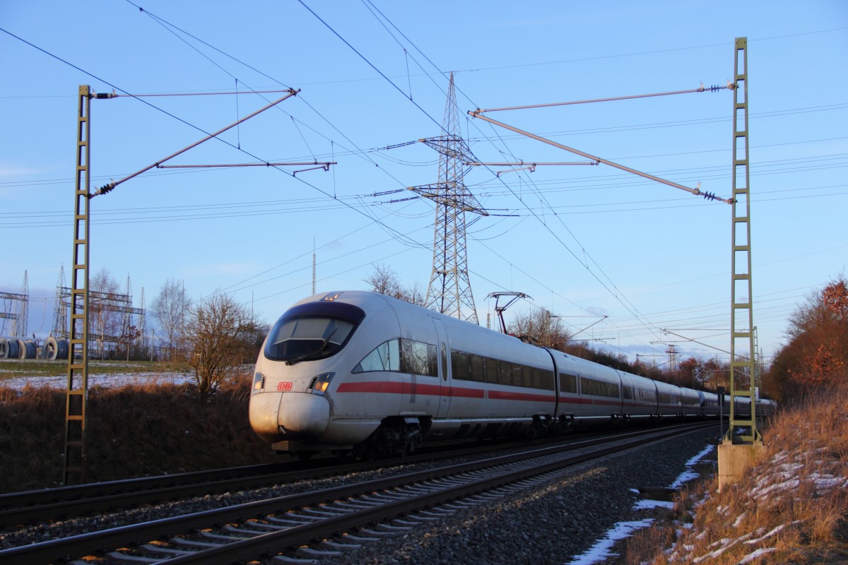 415 024-9  Hansestadt Rostock  bei Redwitz am 08.02.2015.