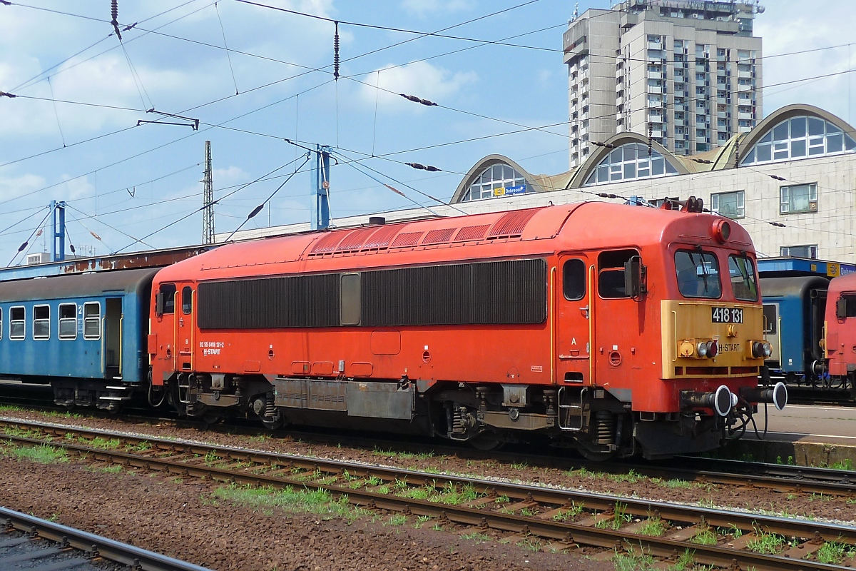 418 131 der H-START in Debrecen, 26.6.2016