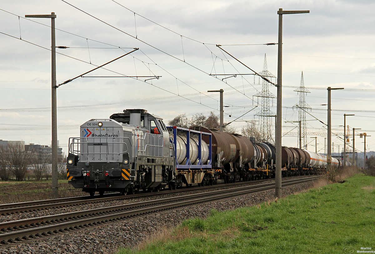 4185 020 / DE504 bei Hürth am 20.03.2019