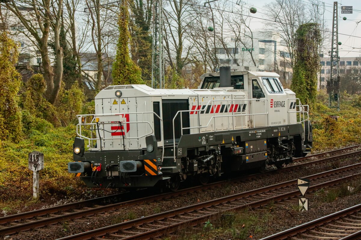 4185 142 EIFFAGE Infra-Rail in Wuppertal, Dezember 2024.