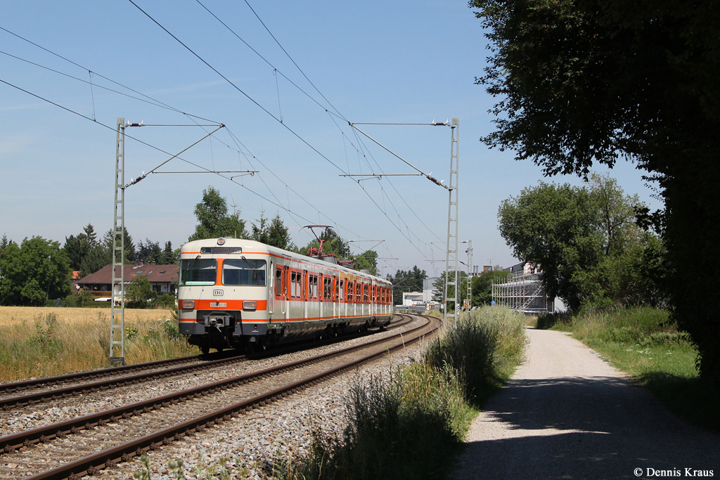 420 001 am 19.07.2014 bei Sauerlach.