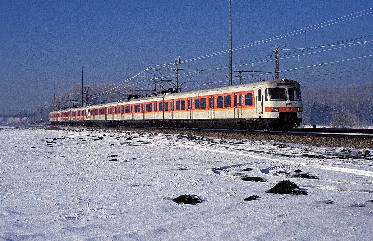 420 087 + 420 128  Nannhofen  17.01.97