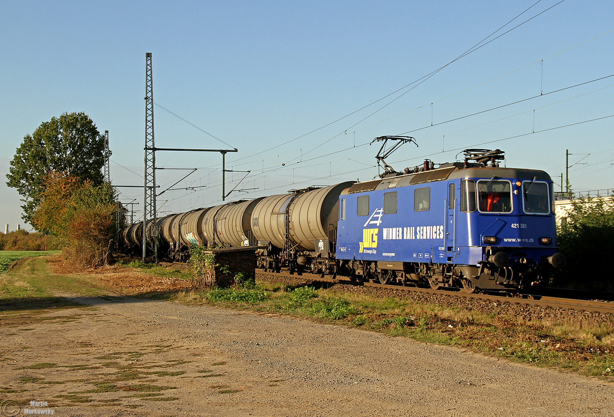 421 381 bei Porz Wahn am 30.09.2018