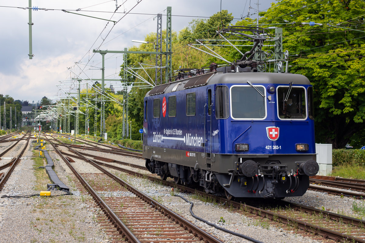 421 383-1 in Lindau Hbf. 11.7.20
