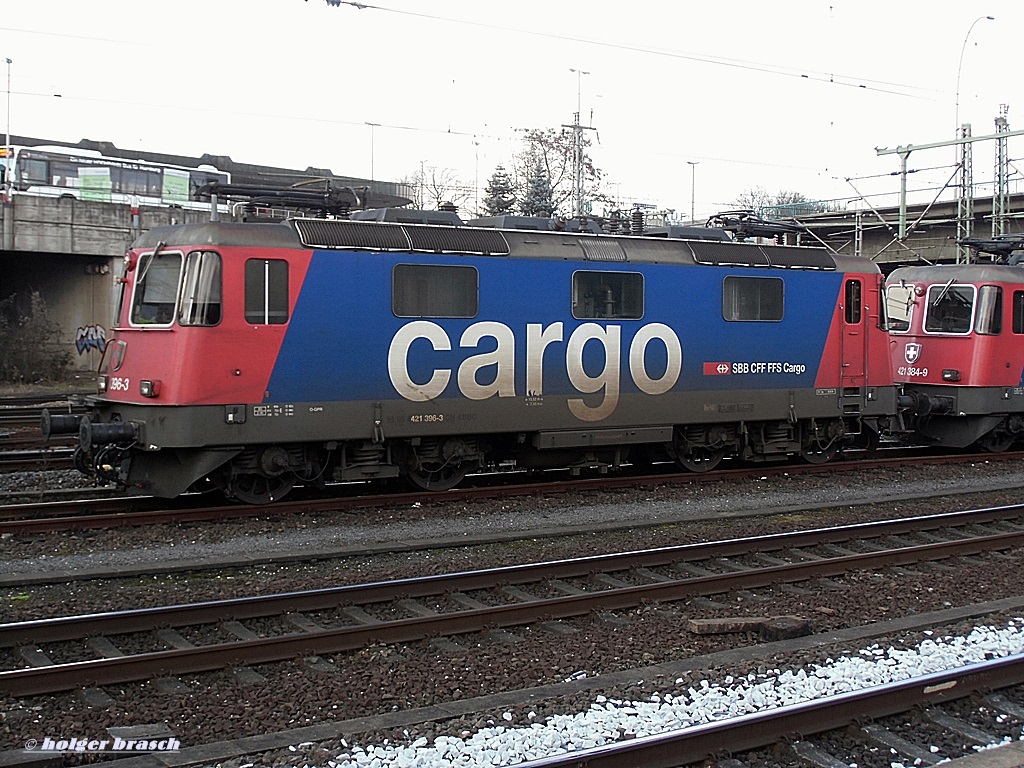 421 396-3 war abgestellt beim bhf harburg am 14.02.14