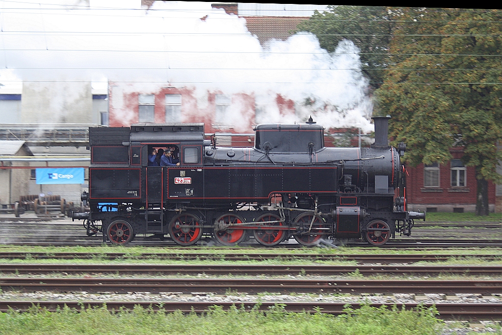 423 009 am Morgen des 27.September 2014 im Bf. Breclav.