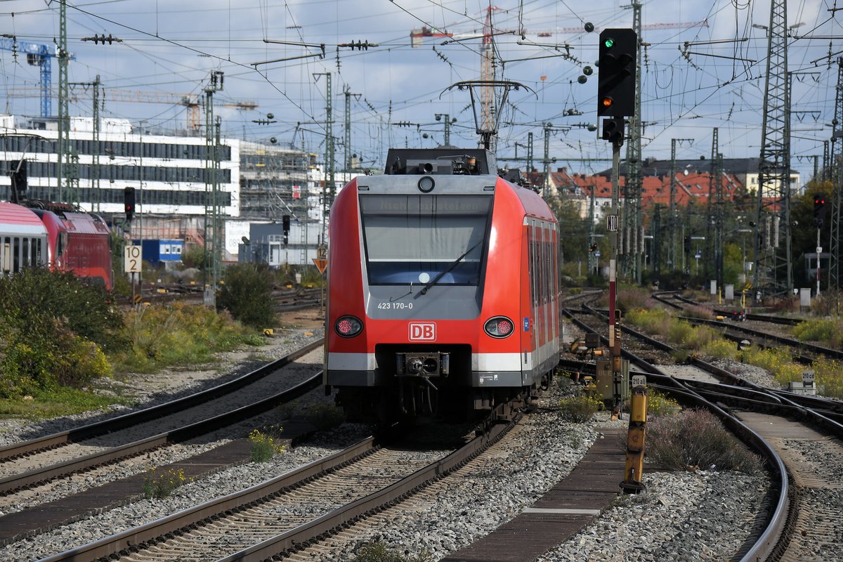 423 170 am 06.10.17 in München Ost