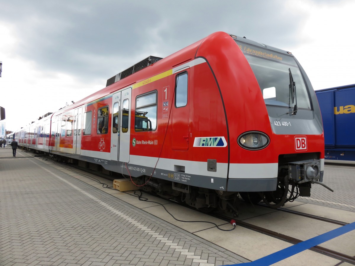 423 400 1 am 25.09.2014 auf der Innotrans 