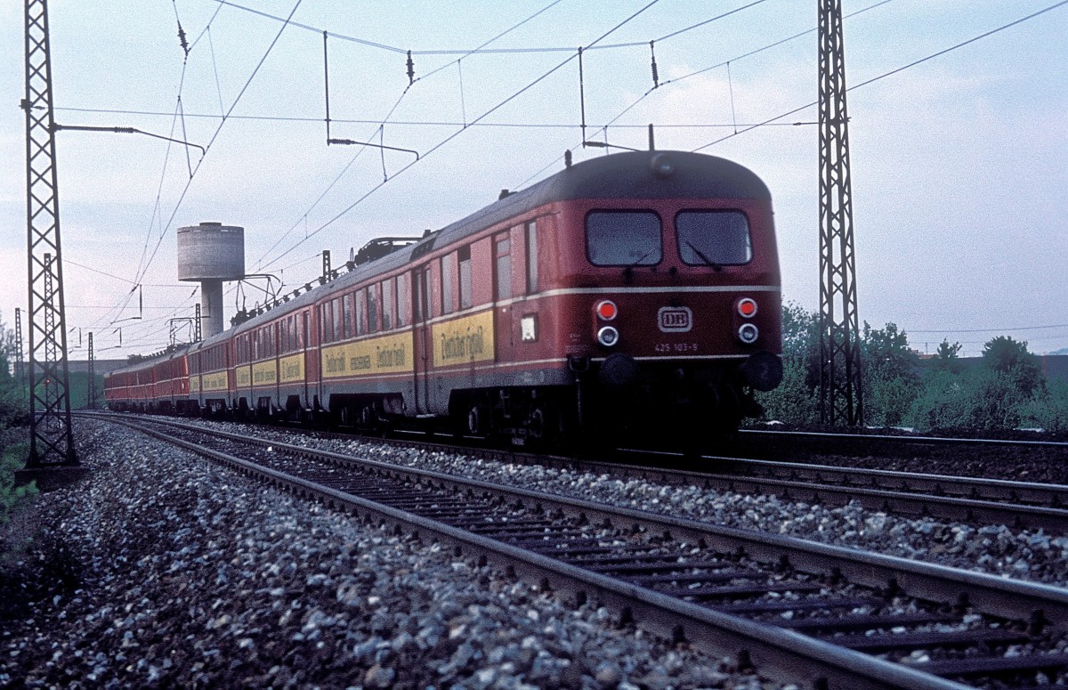 425 103 + 425 108  Asperg  06.05.77