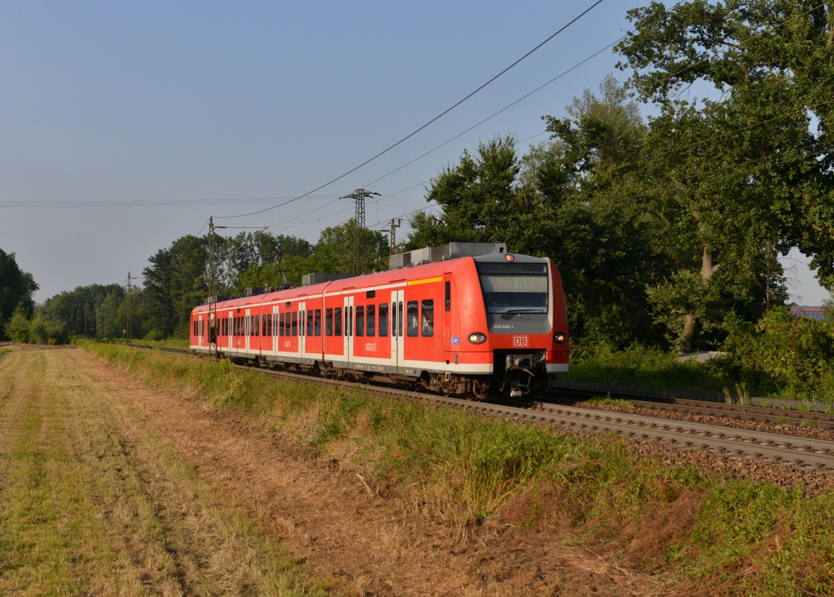 425 149 als RB nach Kufstein am 03.08.2013 bei Happing.