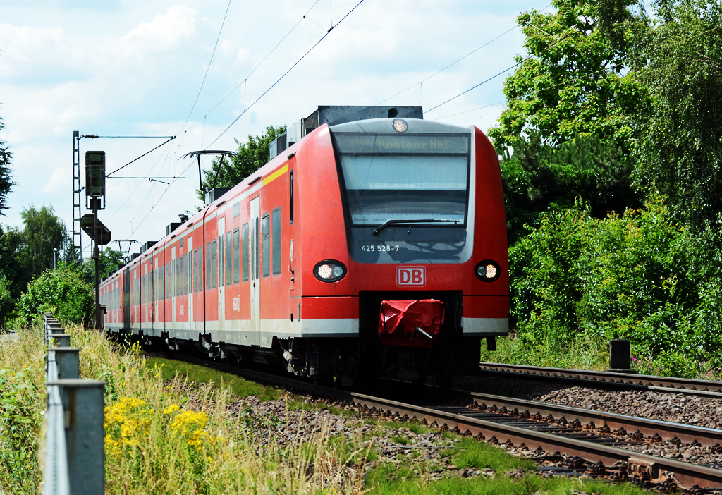 425 528 RB nach Koblenz in Bonn-Beuel - 26.06.2014