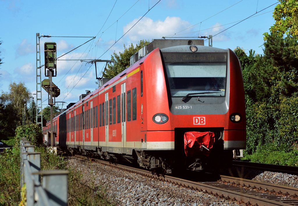 425 531 nach Koblenz durch Bonn-Beuel - 14.10.2014