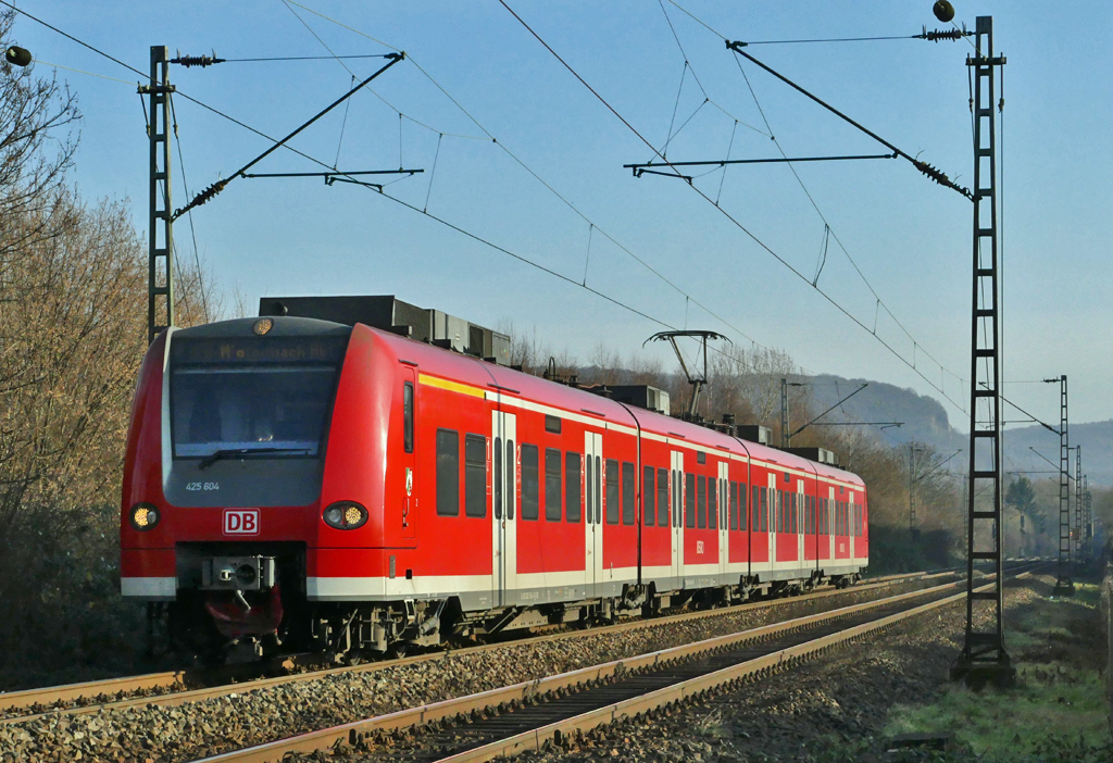425 604 RB nach Mönchengladbach durch Bonn-Beuel - 21.12.2016