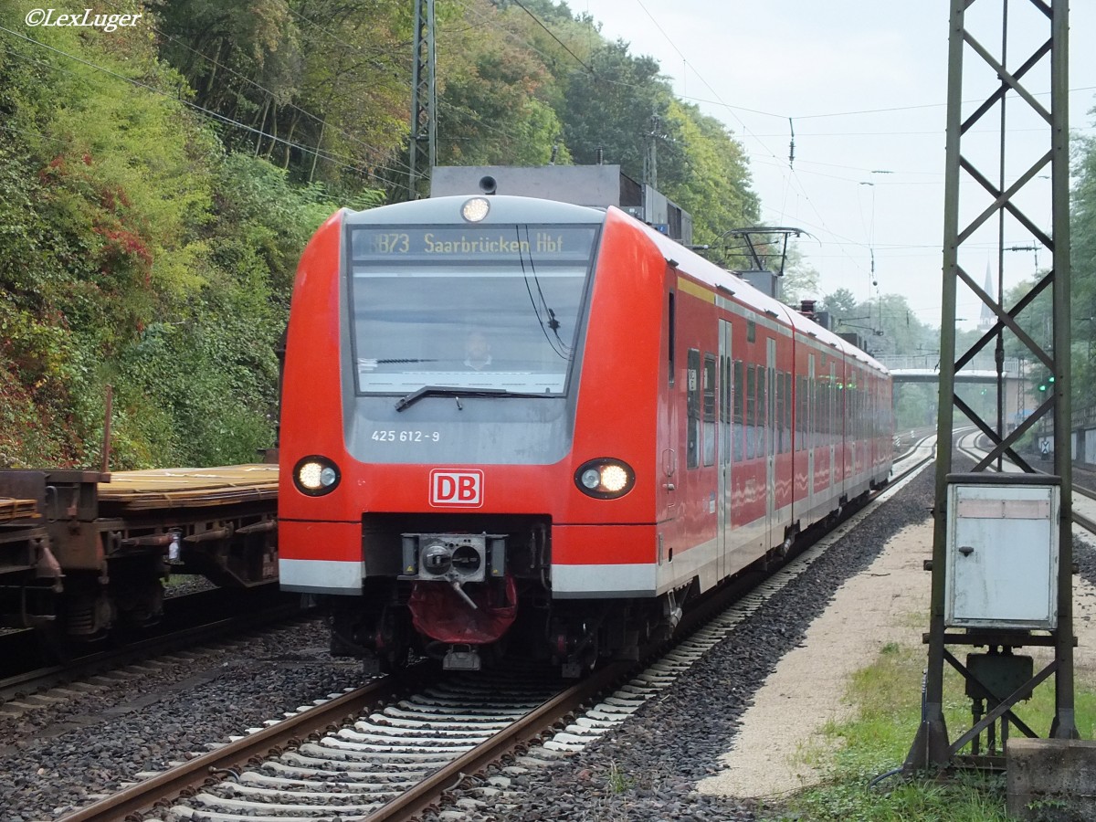 425 612-9 in Saarbrücken-Jägersfreude am 20.09.2015