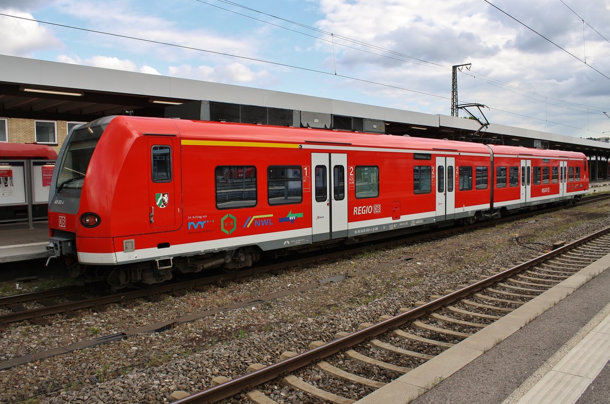 426 020-4 steht am 29.05.2019 als Leerzug im Stuttgarter Hauptbahnhof.