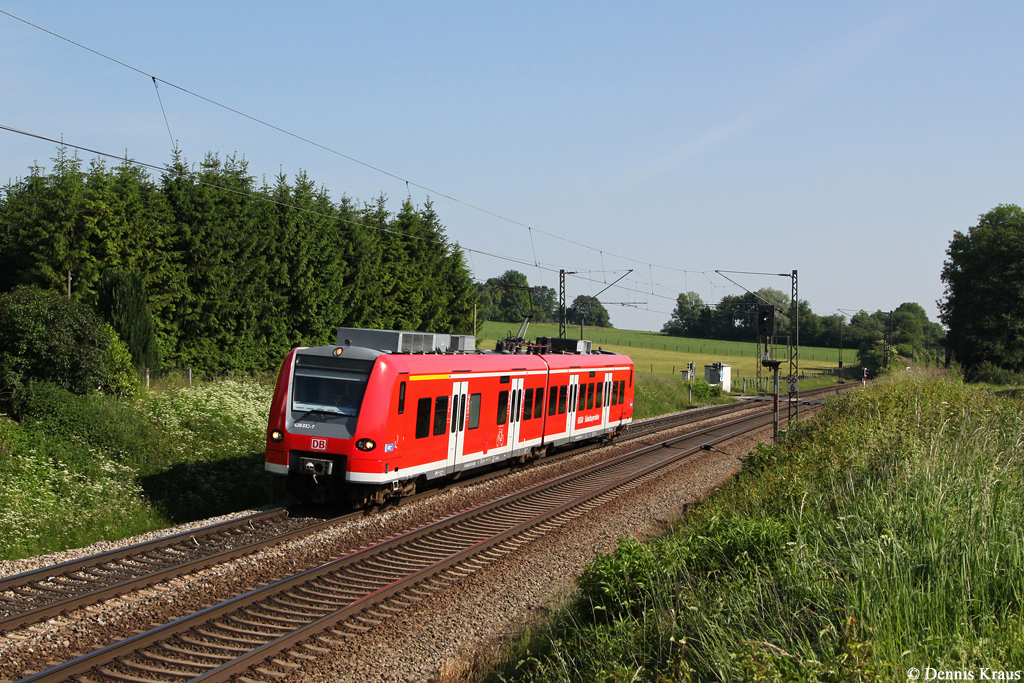 426 033 auf Überführungsfahrt am 04.06.2014 in Vogl.