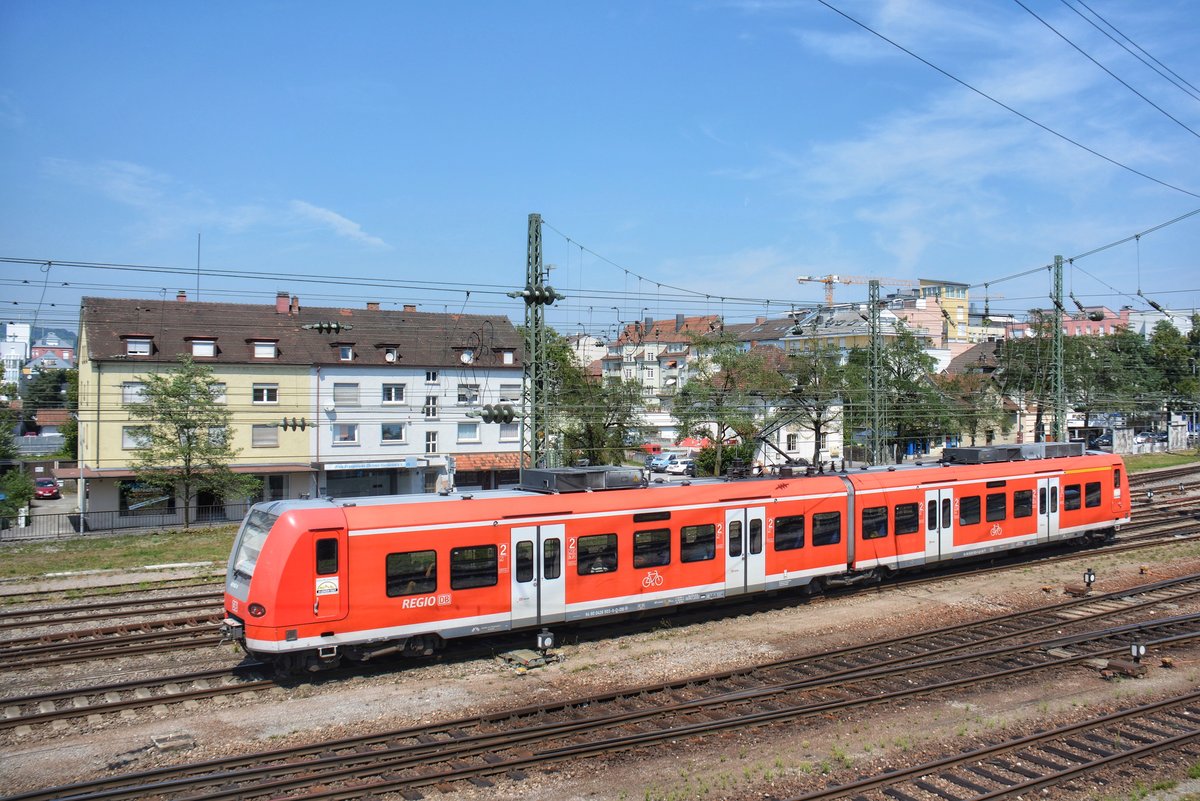 426 503-9 als RB Singen (Htw) Schaffhausen am 13.08.2015 in Singen (Htw)