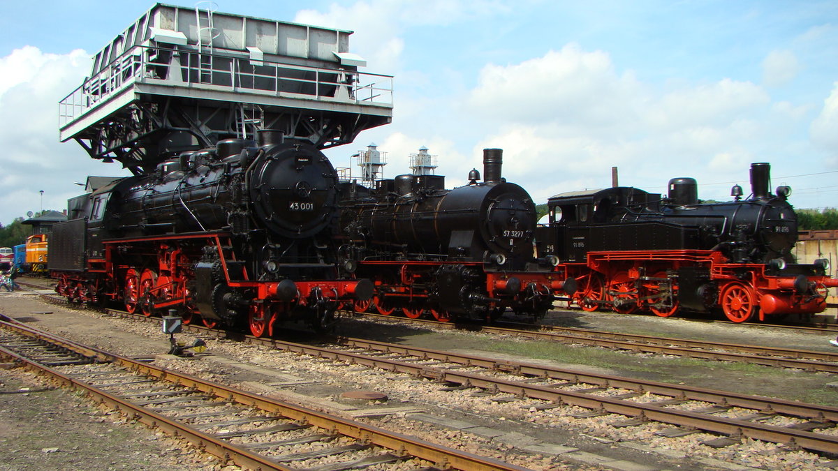 43 001, 57 3297 & 91 869 SEM Heizhausfest 2014