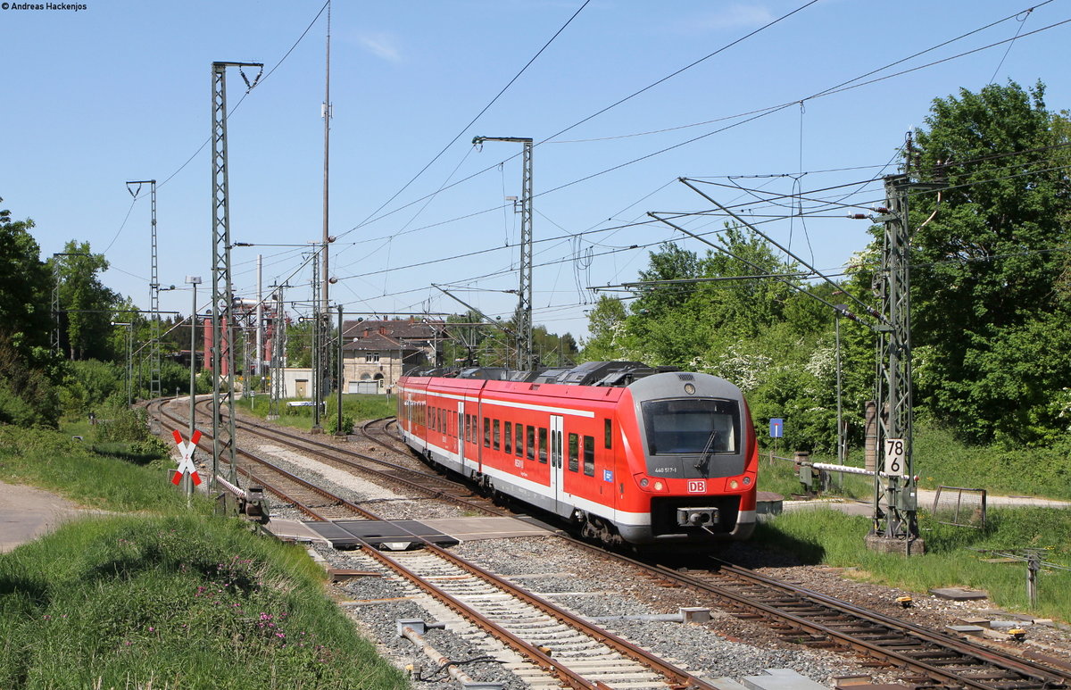 440 017-2 als RB 57218 (Donauwörth-Aalen Hbf) in Goldshöfe 7.5.18