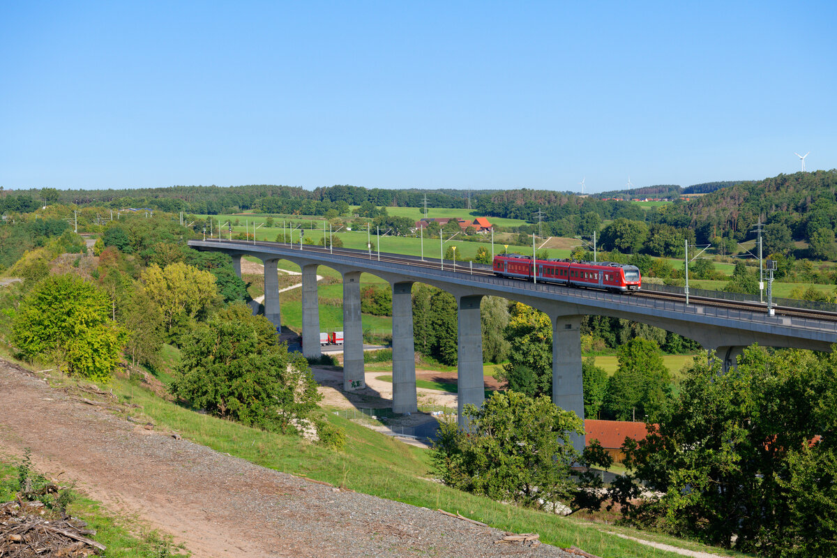 440 301 DB Regio als RE 58209 (Würzburg Hbf - Nürnberg Hbf) bei Emskirchen, 19.09.2020