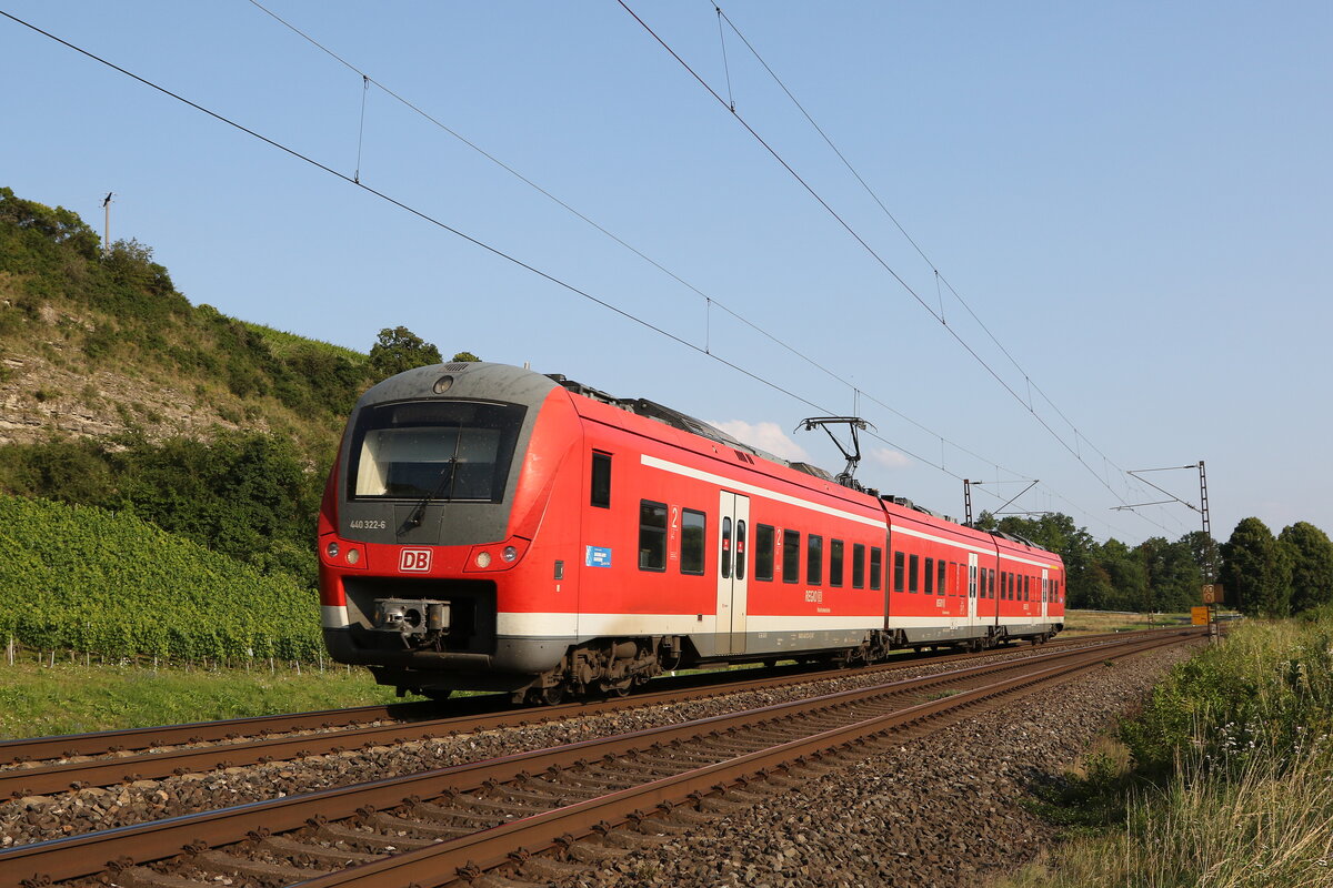 440 322 am 23. Juli 2021 bei Himmelstadt am Main.