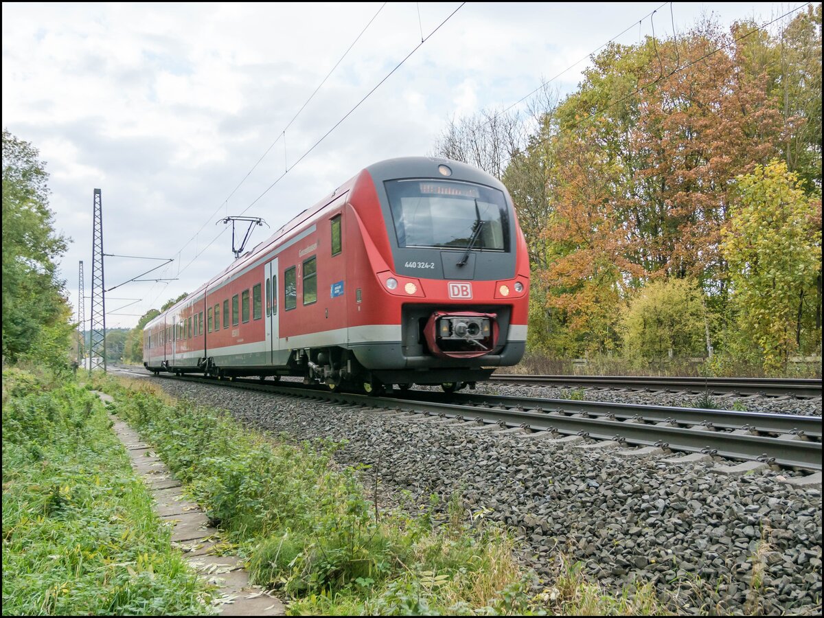 440 324-2 am 20.10.2021 in Vollmerz.