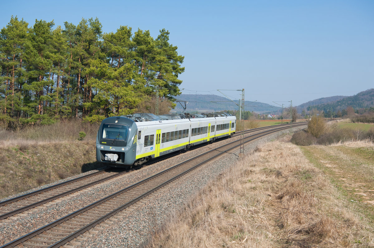 440 404 als ag 84194 von Plattling nach Neumarkt (Oberpf) bei Kerschhofen, 23.03.2019