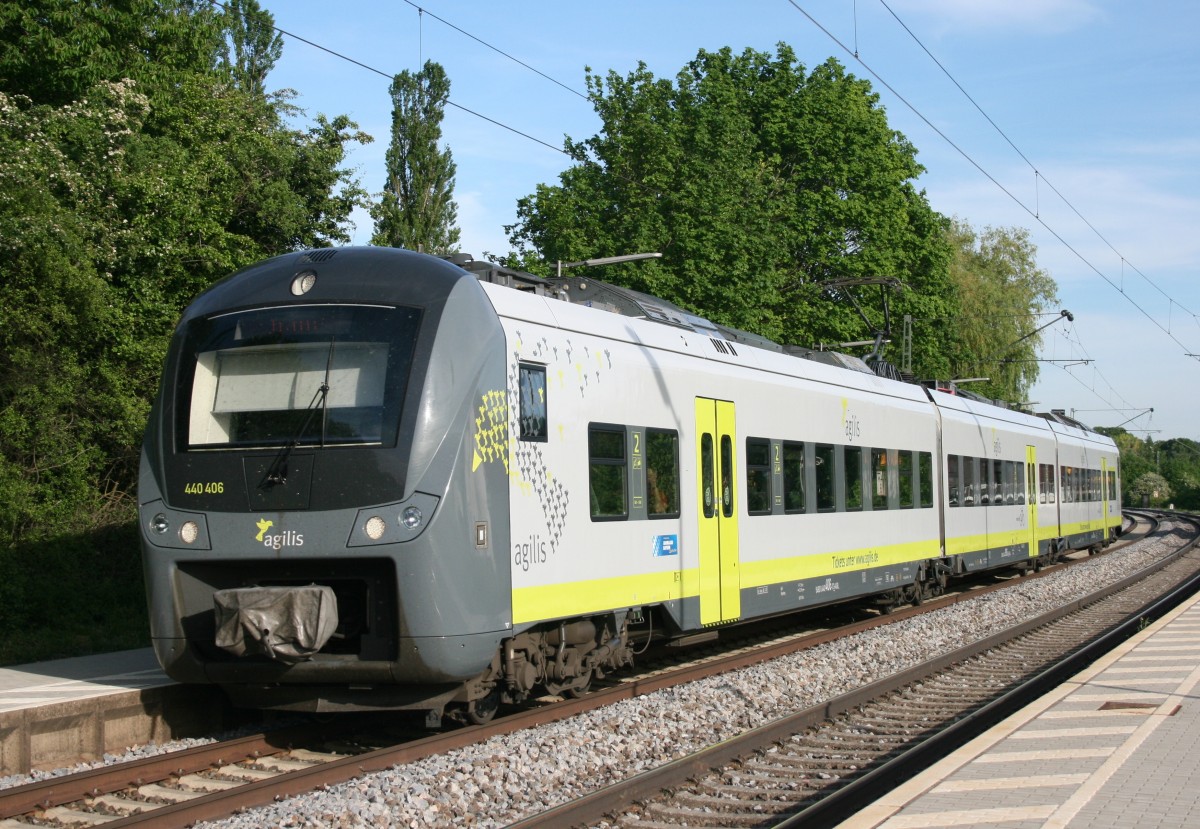 440 406 als ag 84424 (Plattling–Neumarkt) am 21.05.2014 in Batzhausen