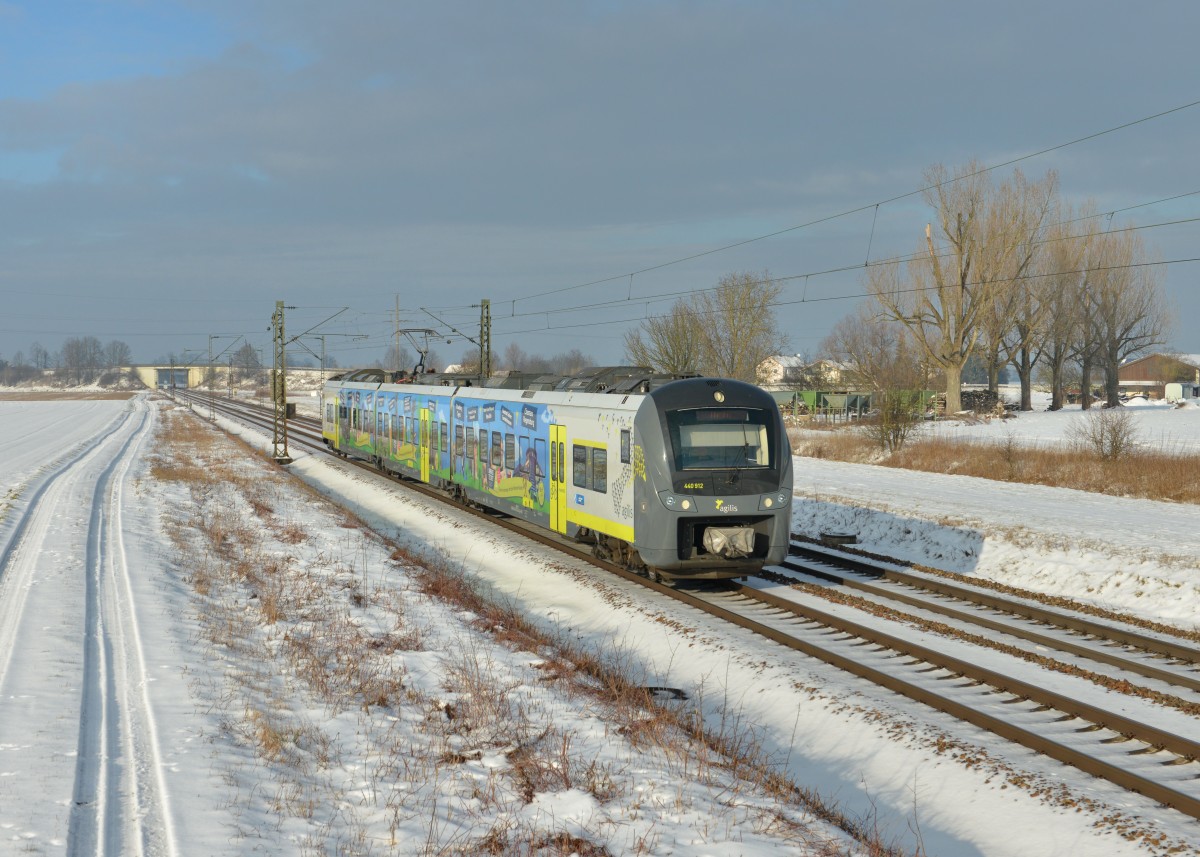 440 412 am 06.01.2016 bei Plattling. 