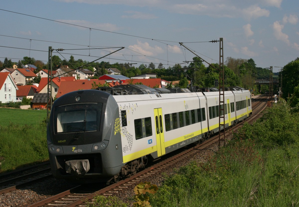 440 417 als ag 84465 (Parsberg–Plattling) am 19.05.2014 in Deuerling