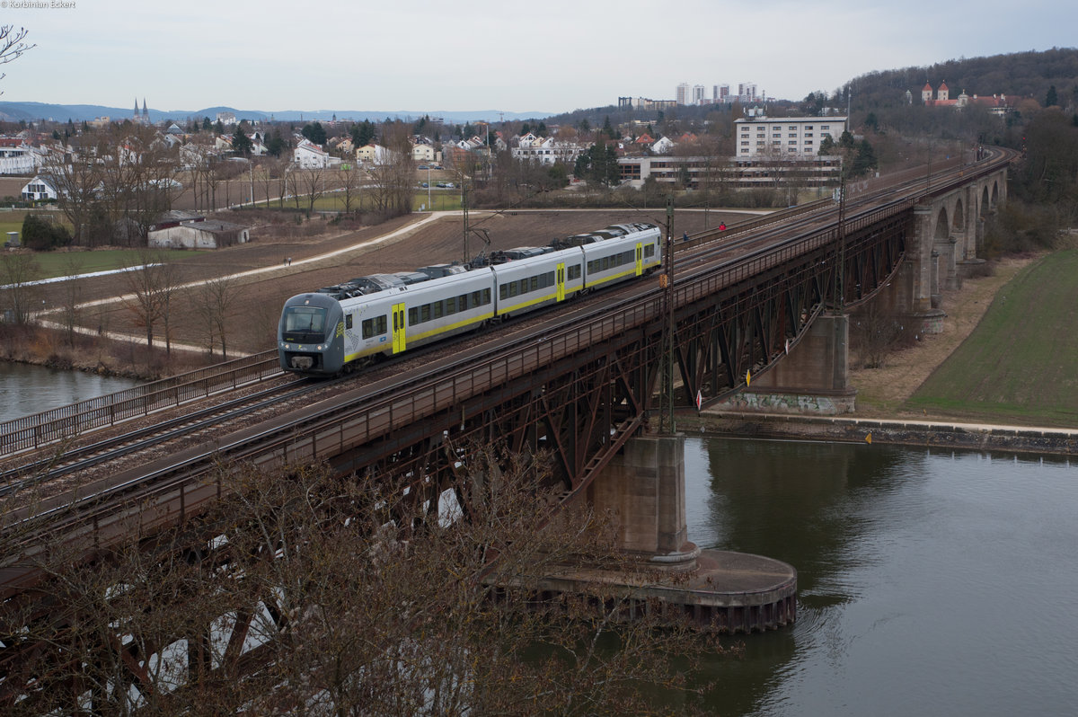 440 474 als ag 84198 von Plattling nach Neumarkt (Oberpf) bei Regensburg-Prüfening, 04.03.2017