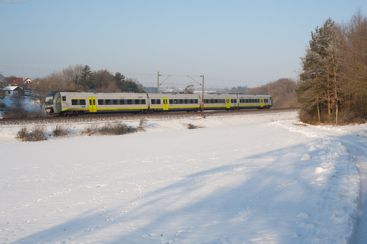 440 603 als ag 84189 von Neumarkt nach Plattling bei Edlhausen, 21.01.2017