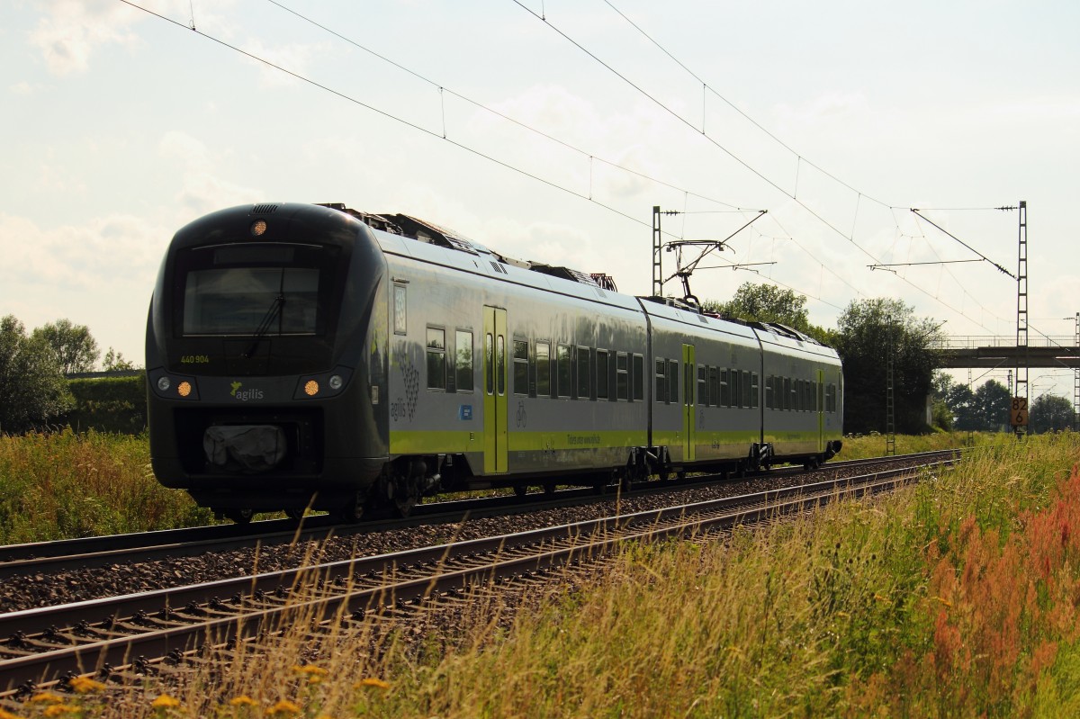 440 904 Agilis bei Radldorf am 11.07.2012. 