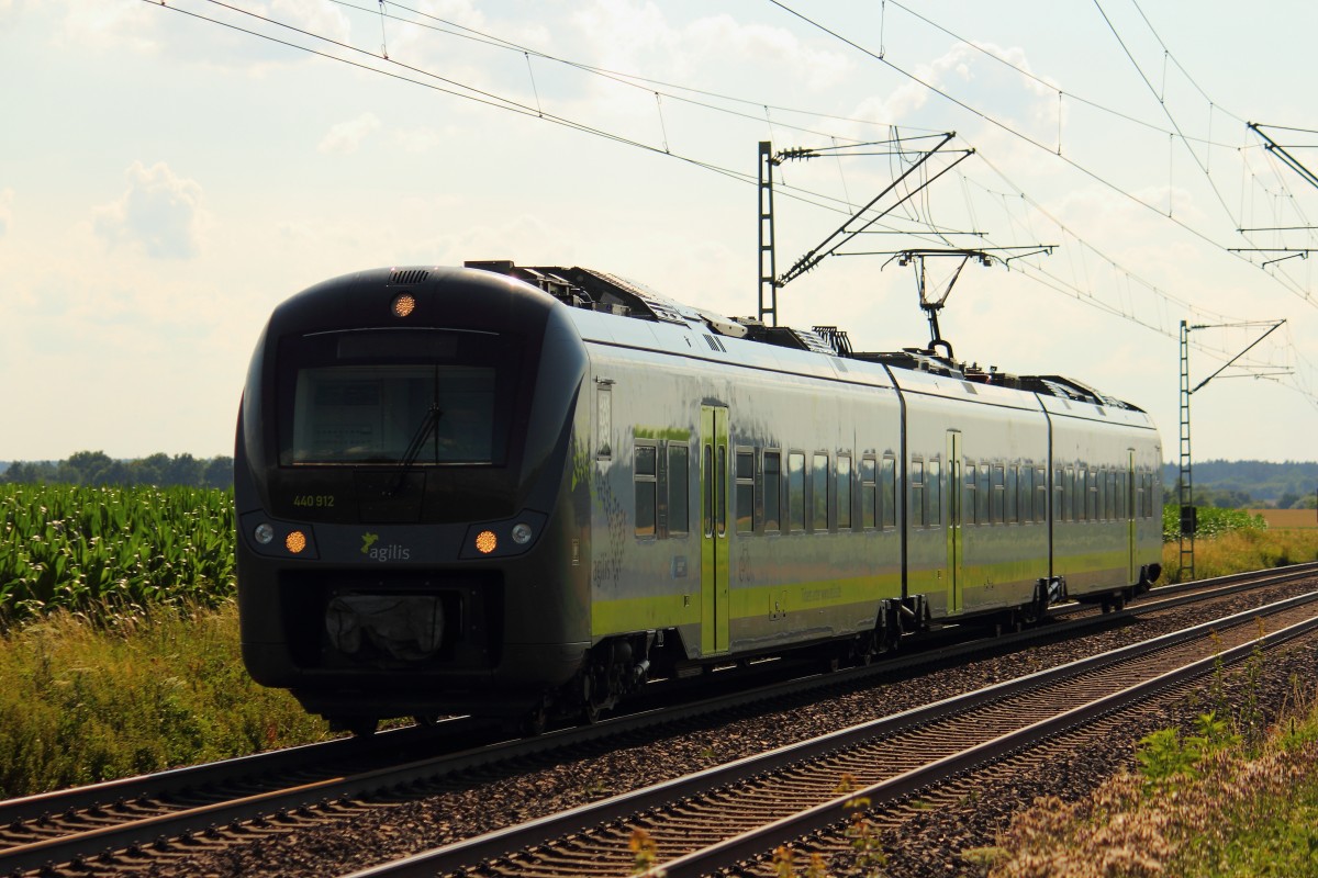 440 912 Agilis bei Radldorf am 10.07.2012. 