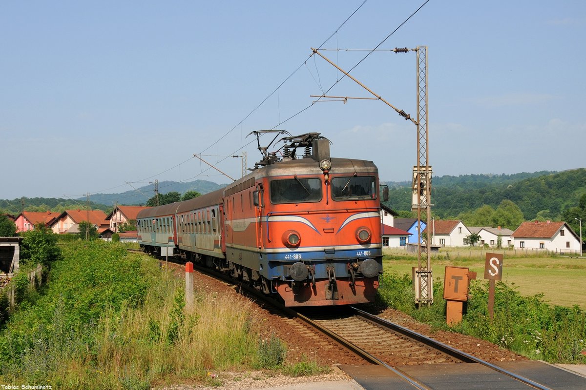 441-808 (BIH-ZRS) mit PT6403 in Kulasi am 12.06.2018 