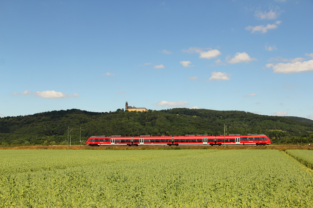 442 108  Förtschendorf  unterhalb von Kloster Banz bei Bad Staffelstein am 13.06.2015.