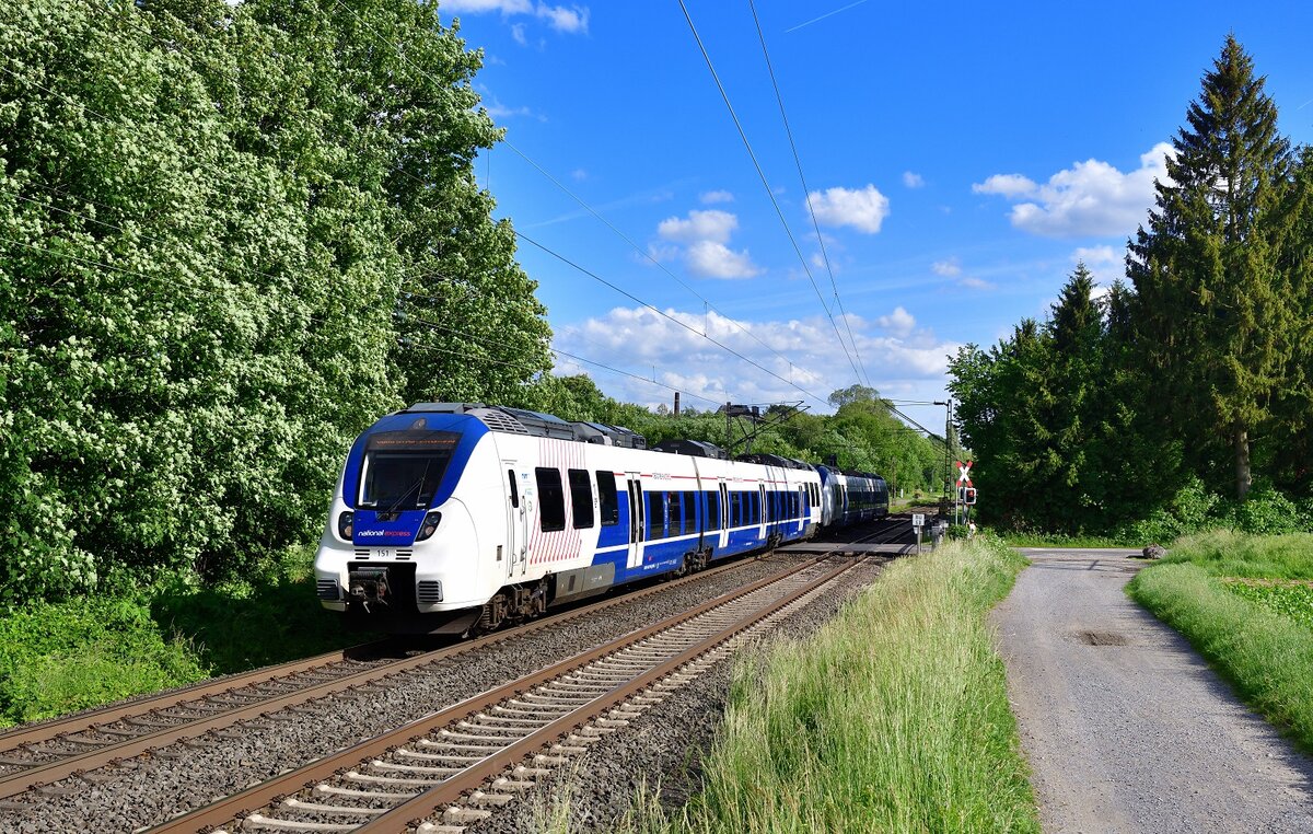 442 151 am 27.05.2022 bei Solingen. 