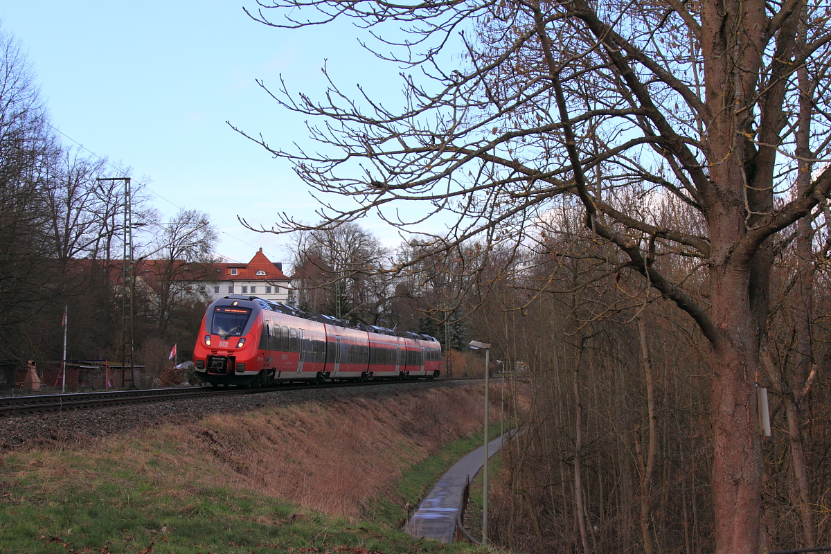 442 276 DB Regio in Schney am 07.03.2016.