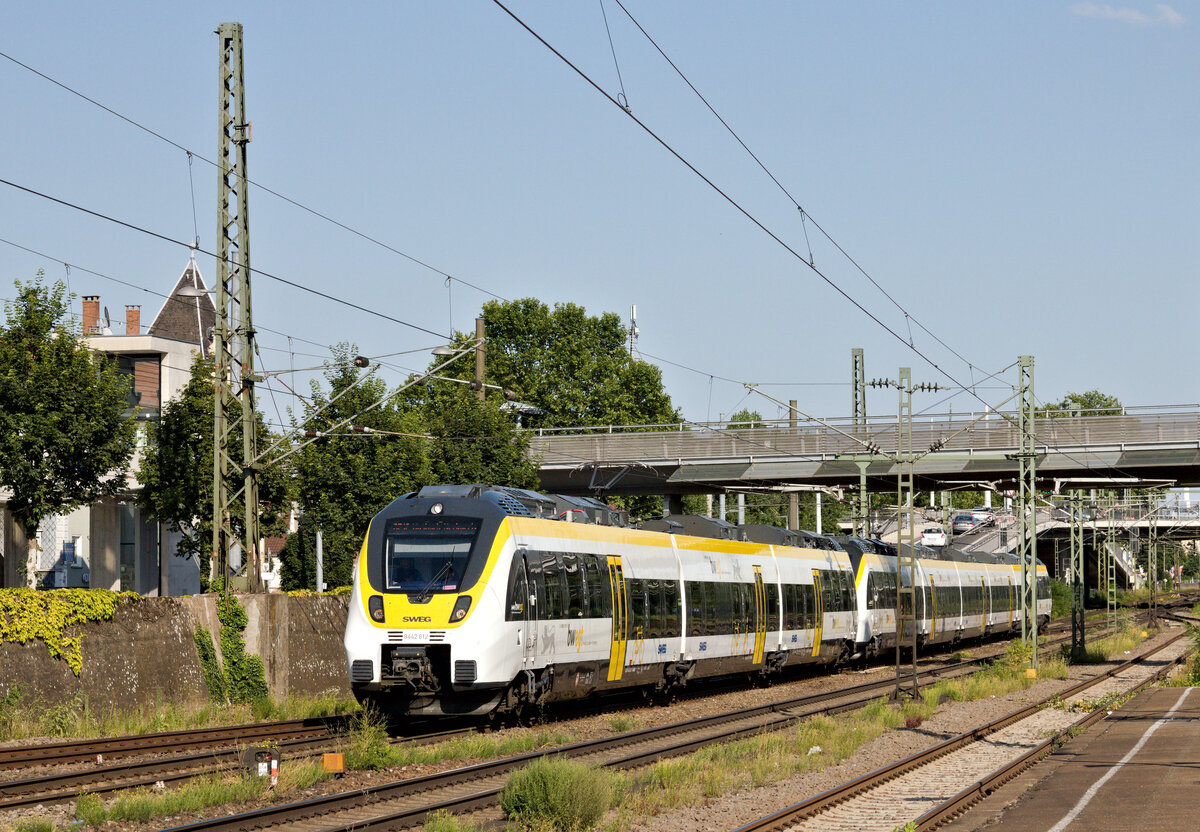 442 612+xxx als RB18 Tübingen-Heilbronn am 15.07.2022 in Esslingen. 