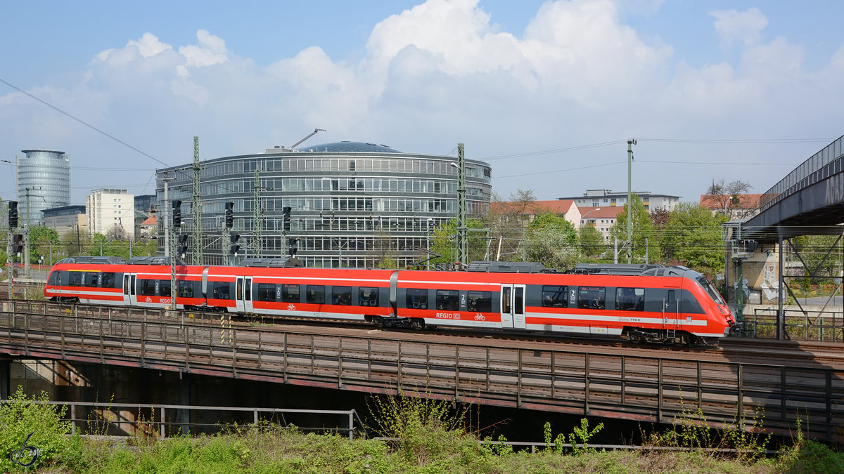 442 650 der DB regio im April 2014 in Dresden. 