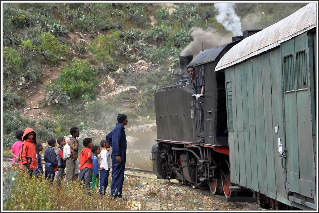 442.59 muss wieder mal Dampf kochen und wird gleich weiterfahren. (04.12.2014)