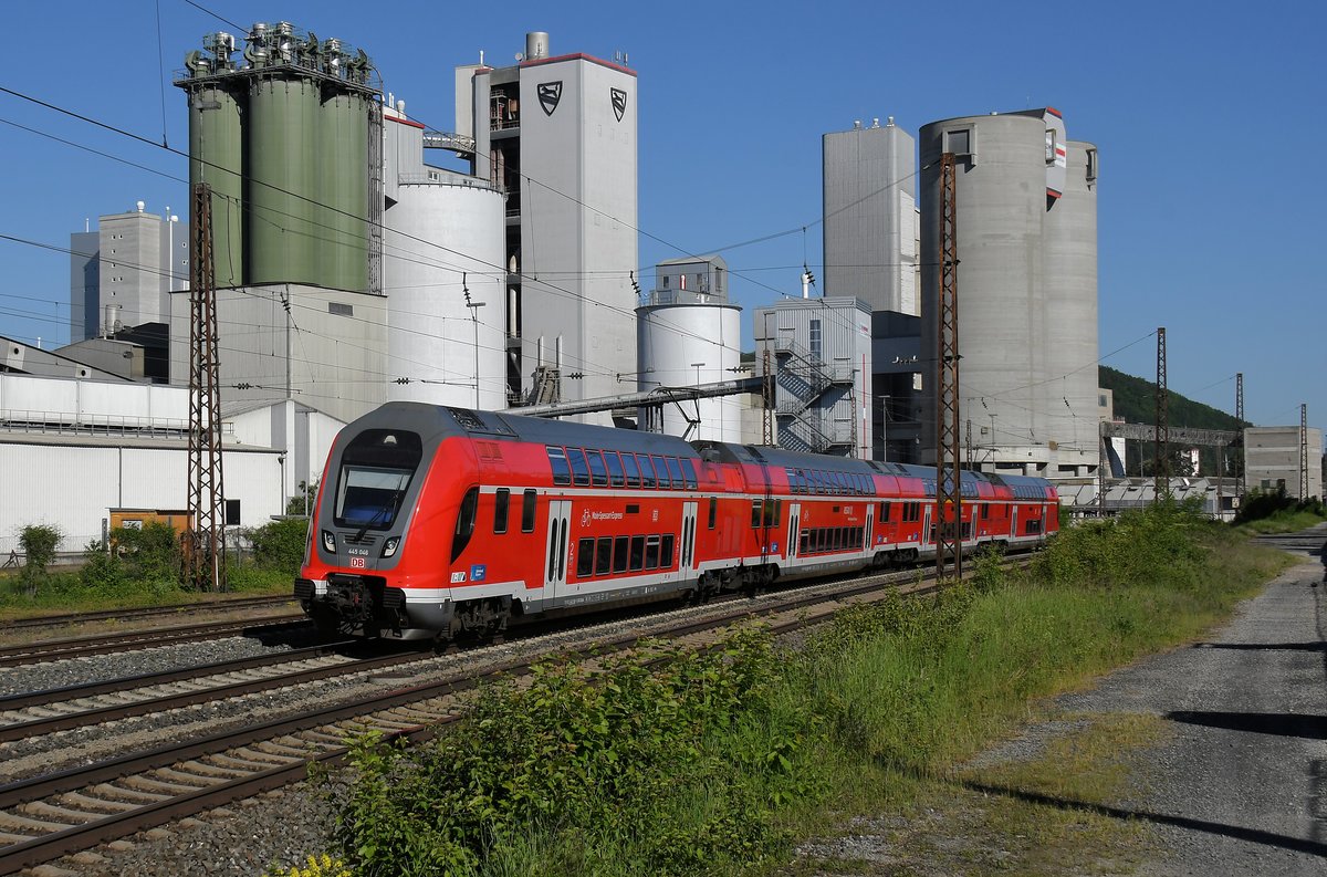445 046 & 060 am 08.05.18 in Karlstadt am Main