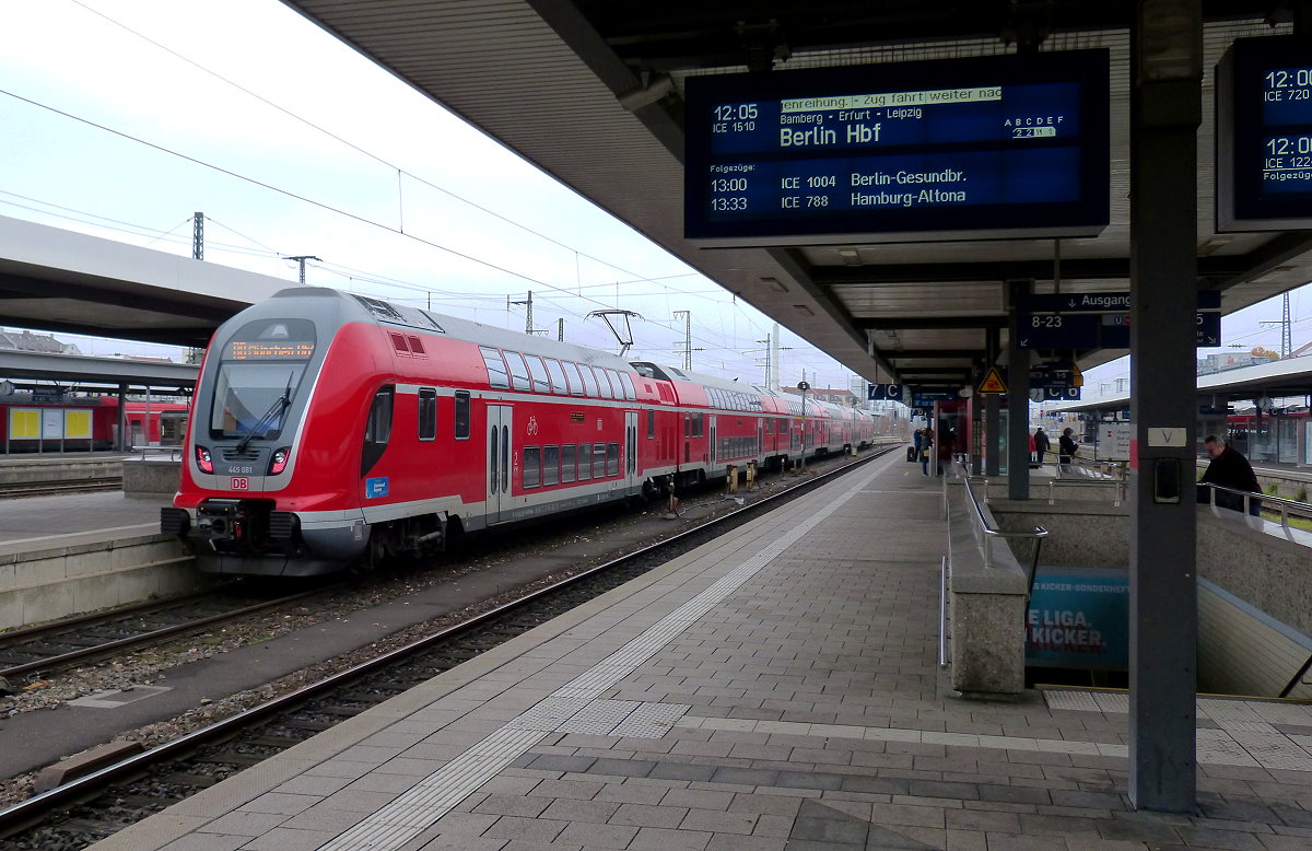 445 081 Nürnberg Hbf 25.11.2018