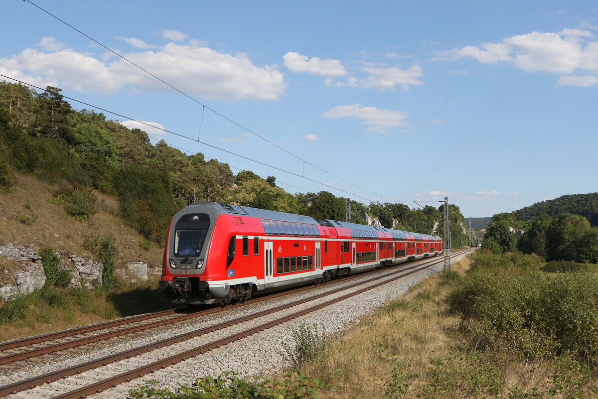 445 101 am 9. August 2022 bei Hagenacker.