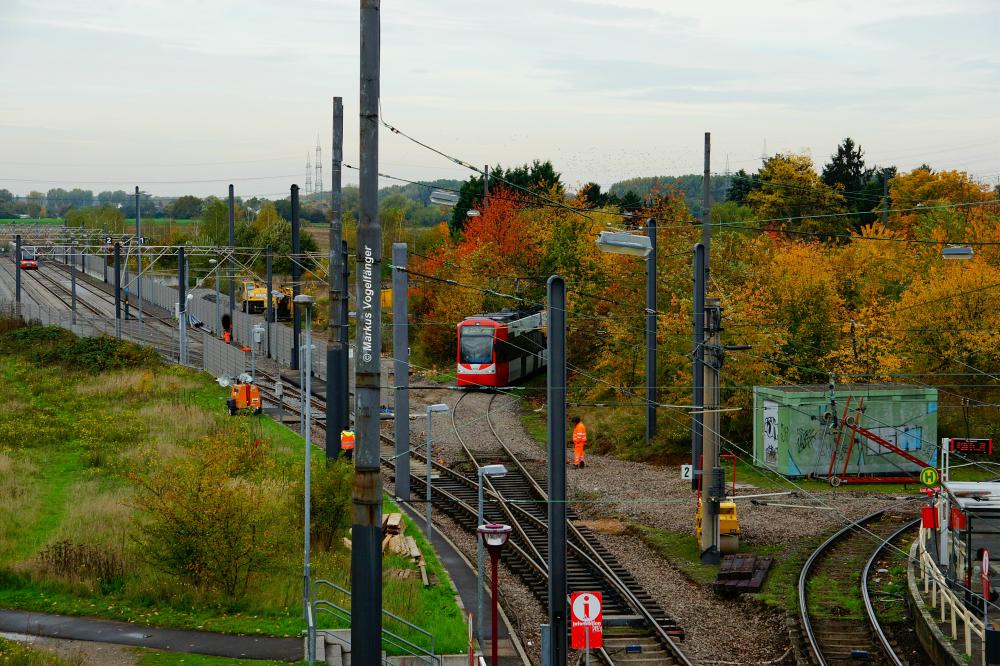 4526 am letzten Betriebstag der Wendeschleife  Merkenich  in der Wendeschleife Merkenich am 25.10.2013.